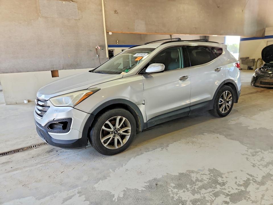 2016 Hyundai Santa fe VIN 5XYZU3LA4GG320475 COPART salvage auction — FRONT END, Wv - Certificate Of Title (P), sold $2,350 on 2026-07-24 (photo 1)