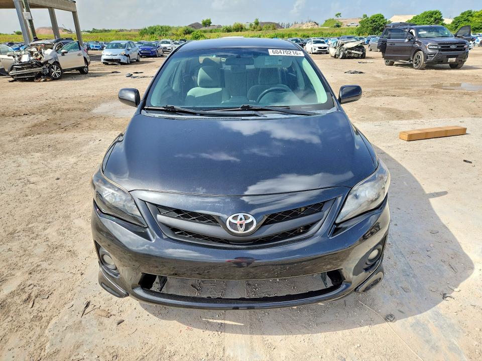 2013 Toyota Corolla VIN 5YFBU4EE2DP111749 COPART salvage auction — FRONT END, Nj - Certificate Of Title, sold $2,650 on 2026-07-21 (photo 5)