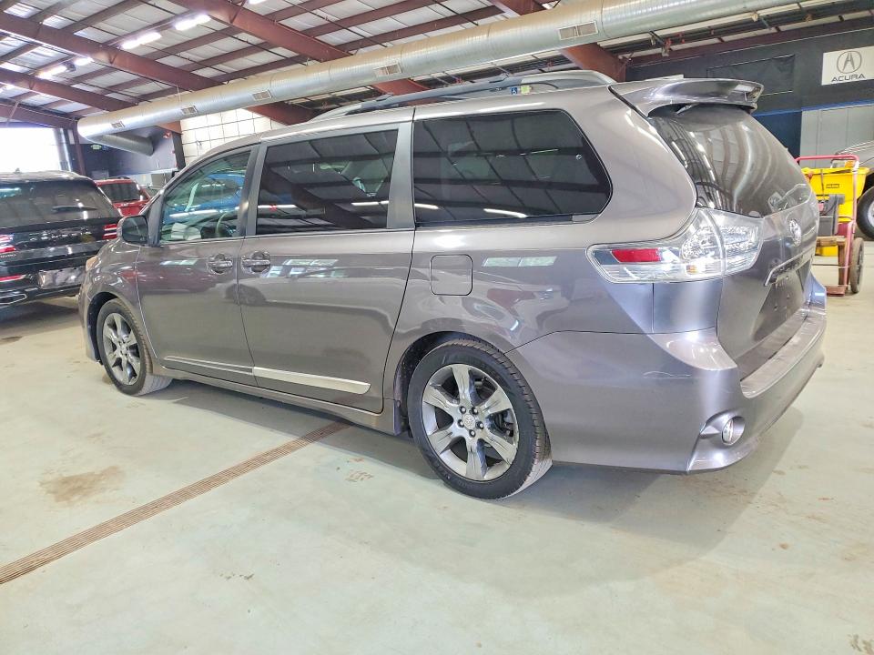 2012 Toyota Sienna VIN 5TDXK3DC8CS230689 COPART salvage auction — MINOR DENT/SCRATCHES, Ny - Certificate Of Title (P), sold $5,900 on 2026-07-31 (photo 2)