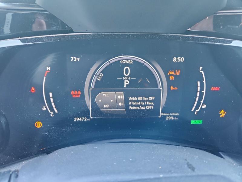 2024 Lexus Nx VIN 2T2GKCEZ9RC030212 COPART salvage auction — FRONT END, Salvage Title, sold $25,250 on 2026-09-14 (photo 9)