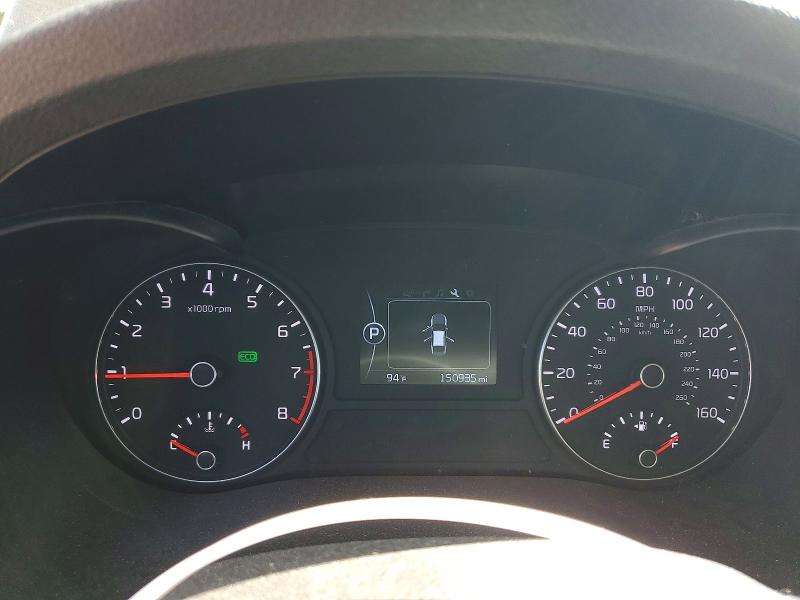 2016 Kia Optima VIN 5XXGU4L30GG033623 COPART salvage auction — REAR END, CA - SALVAGE CERTIFICATE, sold $1,250 on 2026-07-28 (photo 9)