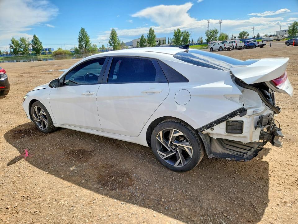 2024 Hyundai Elantra VIN KMHLM4DGXRU670835 COPART salvage auction — REAR END, Ab - Oop - Salvage, sold $225 on 2026-07-28 (photo 2)