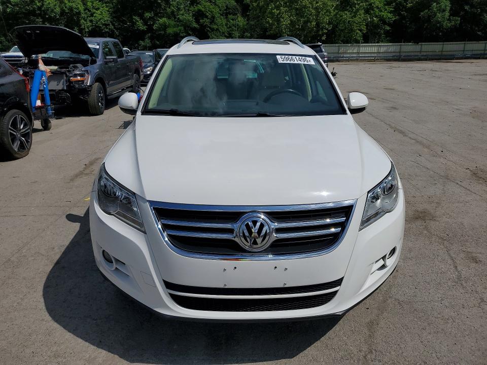 2011 Volkswagen Tiguan VIN WVGBV7AX8BW548841 COPART salvage auction — HAIL, Pa - Certificate Of Salvage, sold $3,600 on 2026-07-23 (photo 5)