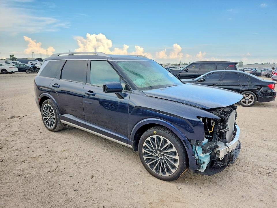 2026 Hyundai Palisade VIN KM8RM5SA7TU083241 COPART salvage auction — FRONT END, TX - SALVAGE VEHICLE TITLE, sold $22,700 on 2026-09-15 (photo 4)