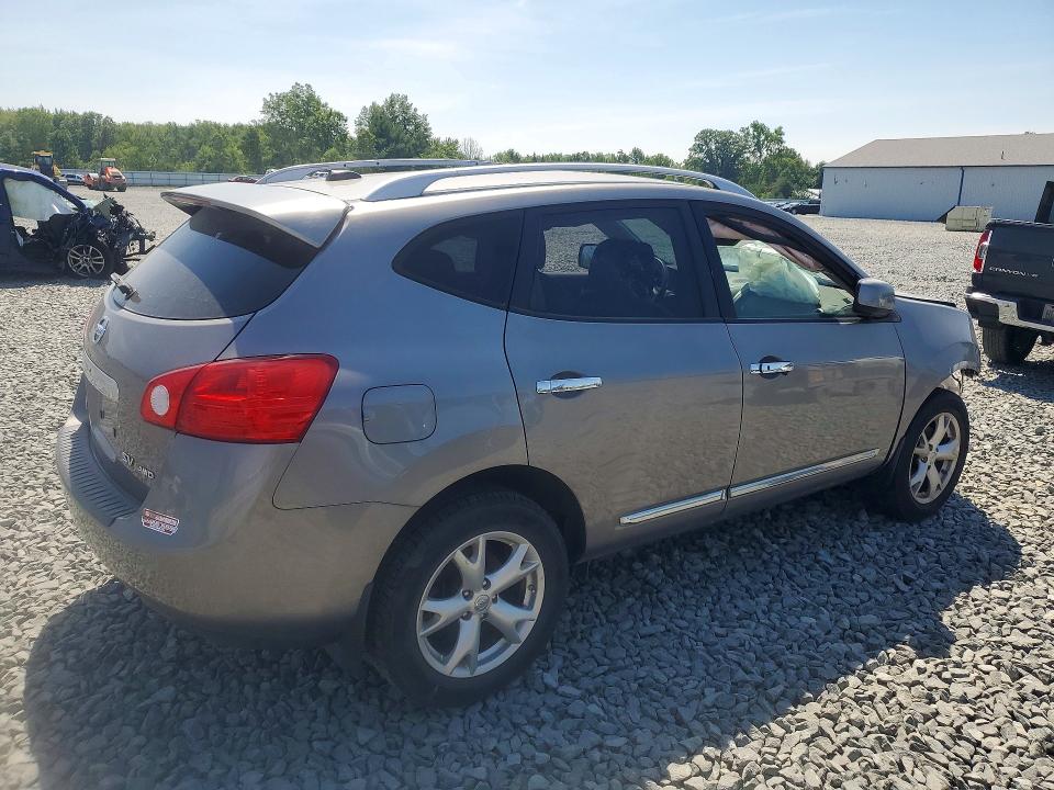 2011 Nissan Rogue sport VIN JN8AS5MV5BW669290 COPART salvage auction — FRONT END, OH - CERT OF TITLE-SALVAGE, sold $350 on 2026-07-16 (photo 3)