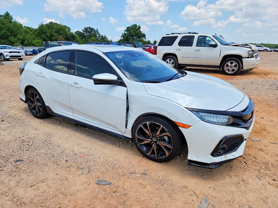 2019 Honda Civic VIN SHHFK7H94KU221636 COPART salvage auction — FRONT END, Nc - Salvage Certificate Of Title, sold $2,150 on 2026-07-27 (photo 4)