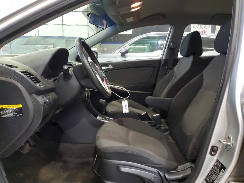 2012 Hyundai Accent VIN KMHCT5AE4CU033541 COPART salvage auction — FRONT END, CT - CERTIFICATE OF TITLE (P), sold $1,700 on 2026-07-30 (photo 7)