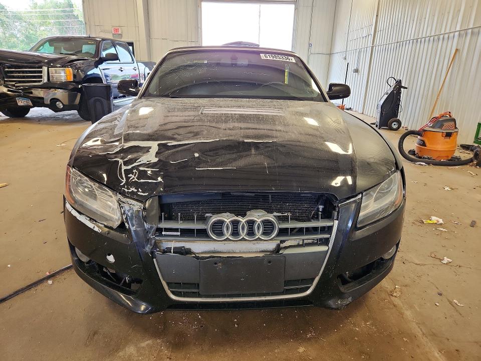 2011 Audi A5 VIN WAULFAFH6BN009612 COPART salvage auction — FRONT END, Mn - Cert Of Title-Prior Salvage, sold $525 on 2026-07-30 (photo 5)