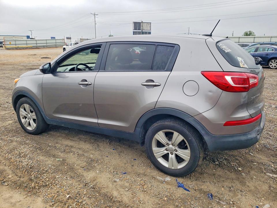 2013 Kia Sportage VIN KNDPB3A26D7517908 COPART salvage auction — SIDE, VA - CERT OF TITLE - SALVAGE, sold $1,100 on 2026-07-31 (photo 2)
