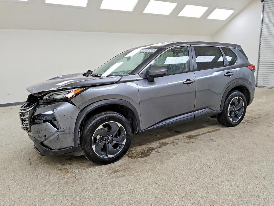 2025 Nissan Rogue VIN JN8BT3BA3SW343882 COPART salvage auction — FRONT END, TX - NONREPAIRABLE TITLE (P), sold $3,300 on 2026-07-20 (photo 1)