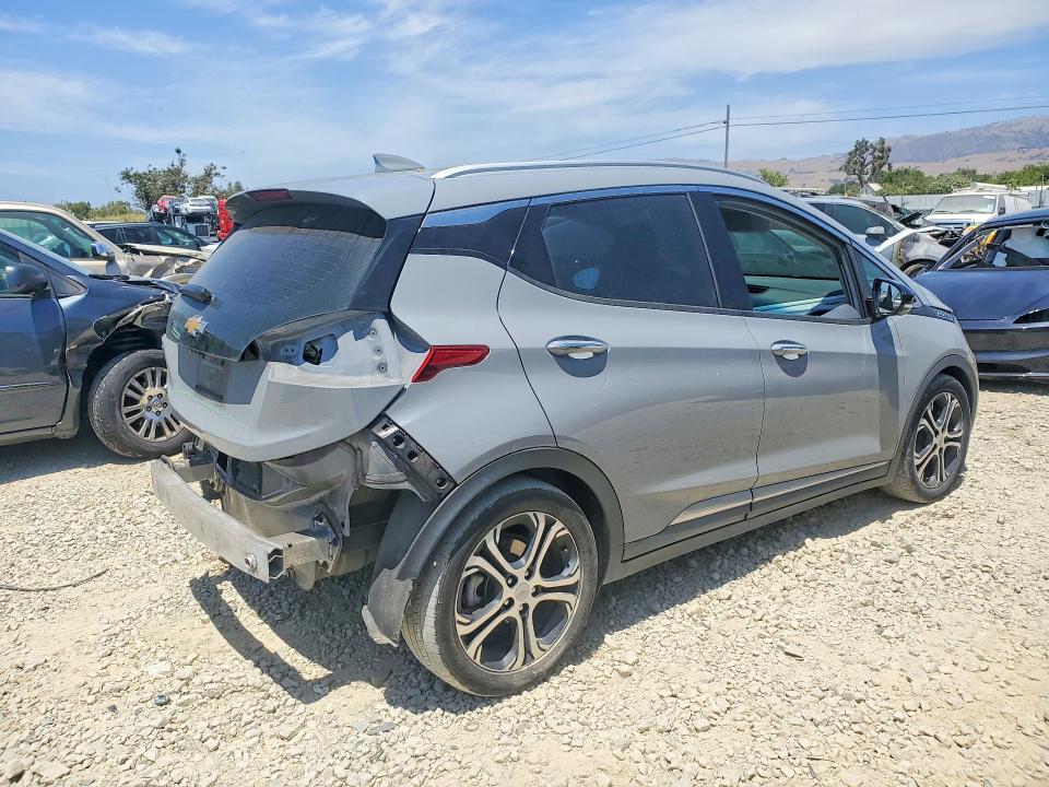 2021 Chevrolet Bolt VIN 1G1FZ6S0XM4112974 COPART salvage auction — REAR END, Ca - Salvage Certificate, sold $6,700 on 2026-07-23 (photo 3)