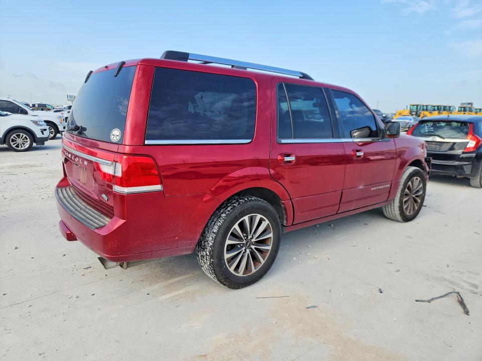 2017 Lincoln Navigator VIN 5LMJJ2JT1HEL03981 COPART salvage auction — FRONT END, Tx - Salvage Vehicle Title, sold $450 on 2026-07-28 (photo 3)