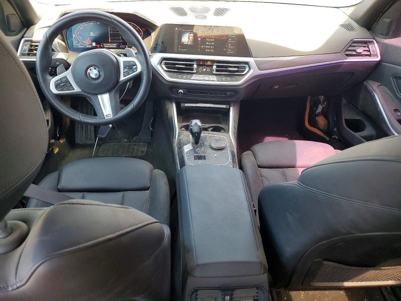2020 BMW 3er VIN 3MW5R1J00L8B31775 COPART salvage auction — FRONT END, OH - DIS/DLR/EXP ONLY SALVAGE TITLE, sold $7,600 on 2026-07-29 (photo 8)