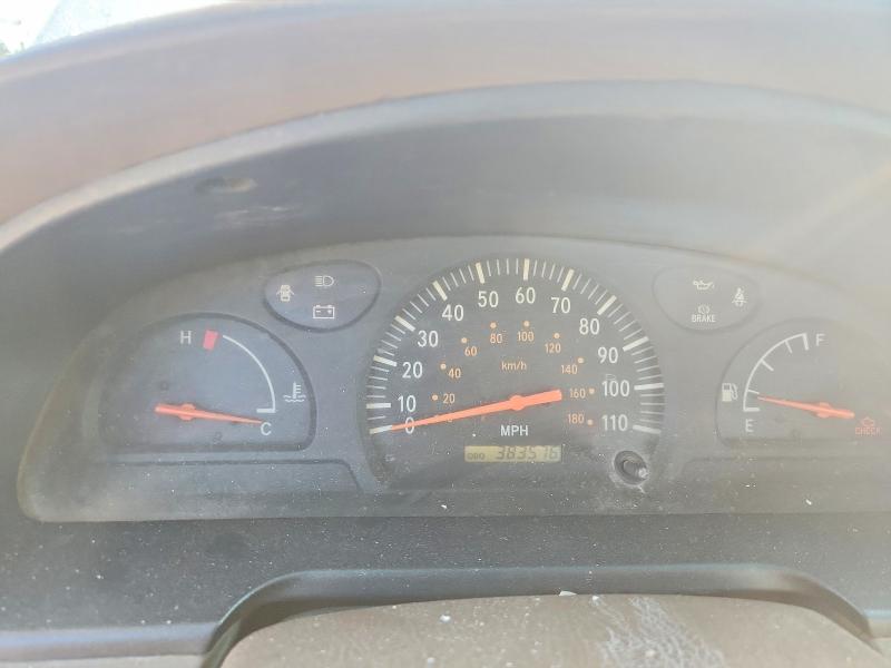 2000 Toyota Tundra VIN 5TBJN3216YS069869 COPART salvage auction — FRONT END, FL - CERT OF TITLE SLVG REBUILDABLE, sold $850 on 2026-07-24 (photo 9)