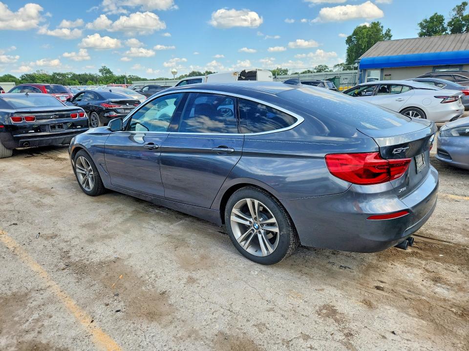 2018 BMW 3er VIN WBA8Z9C51JG827743 COPART salvage auction — WATER/FLOOD, Ks - Cert Of Title-Salvage, sold $3,300 on 2026-08-17 (photo 2)