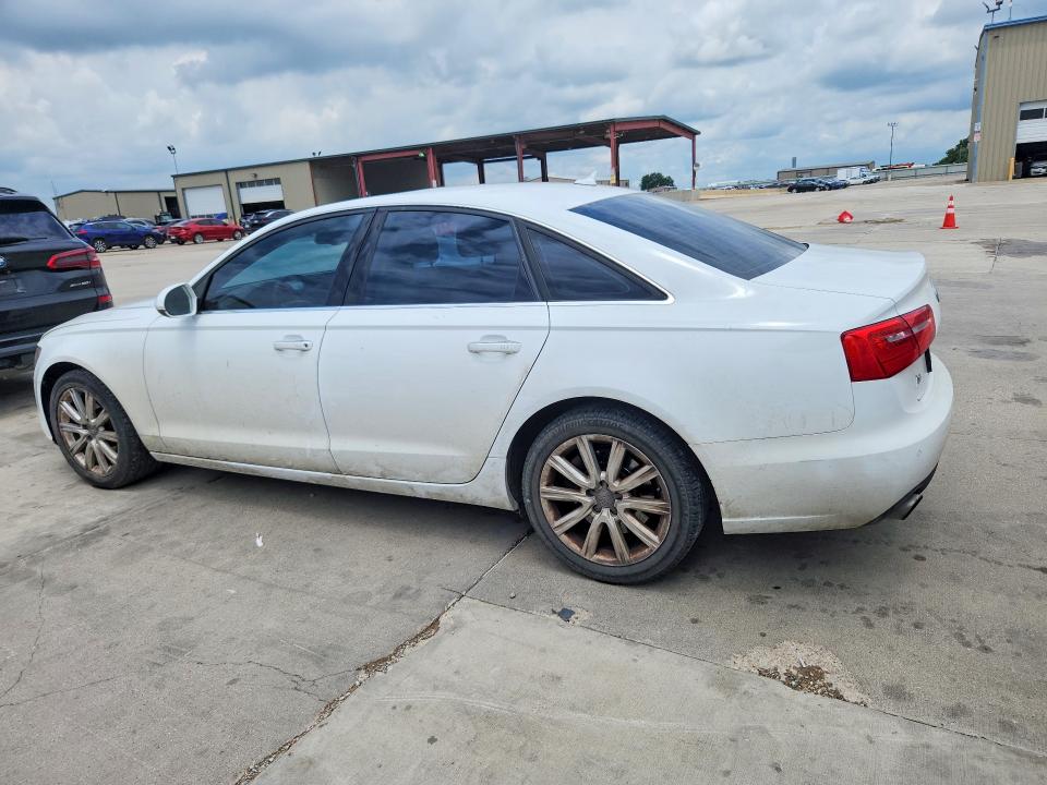 2014 Audi A6 VIN WAUGFAFCXEN119914 COPART salvage auction — NORMAL WEAR, Tx - Certificate Of Title, sold $500 on 2026-07-30 (photo 2)