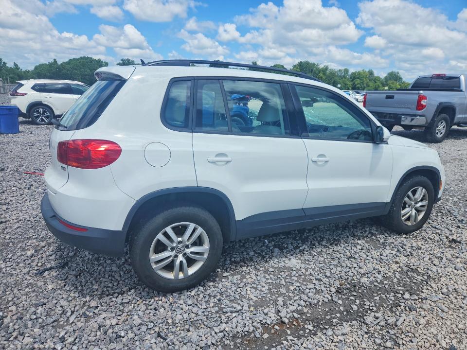 2016 Volkswagen Tiguan VIN WVGAV7AXXGW604880 COPART salvage auction — FRONT END, AL - CERT OF TITLE-SALVAGE TITLE (P), sold $2,150 on 2026-08-18 (photo 3)