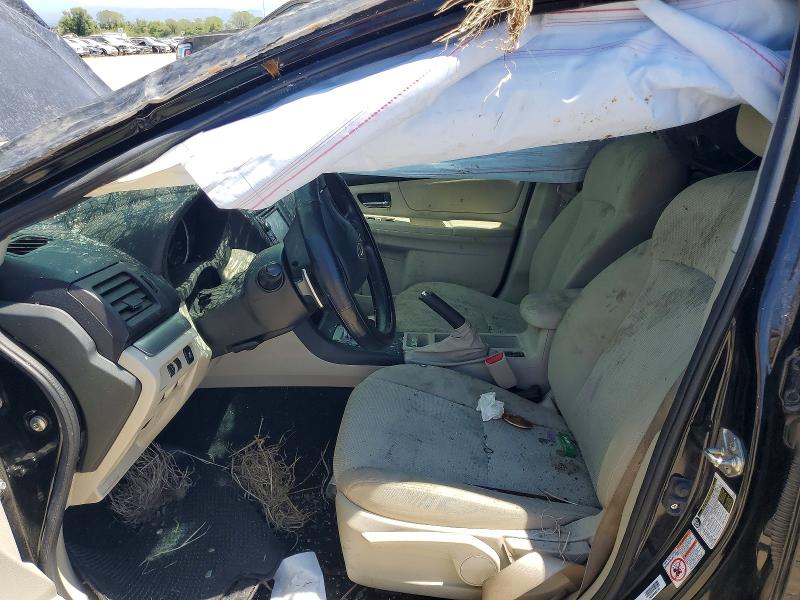 2014 Subaru Xv VIN JF2GPAWC6E8321469 COPART salvage auction — ROLLOVER, Ca - Salvage Certificate, sold $500 on 2026-07-31 (photo 7)