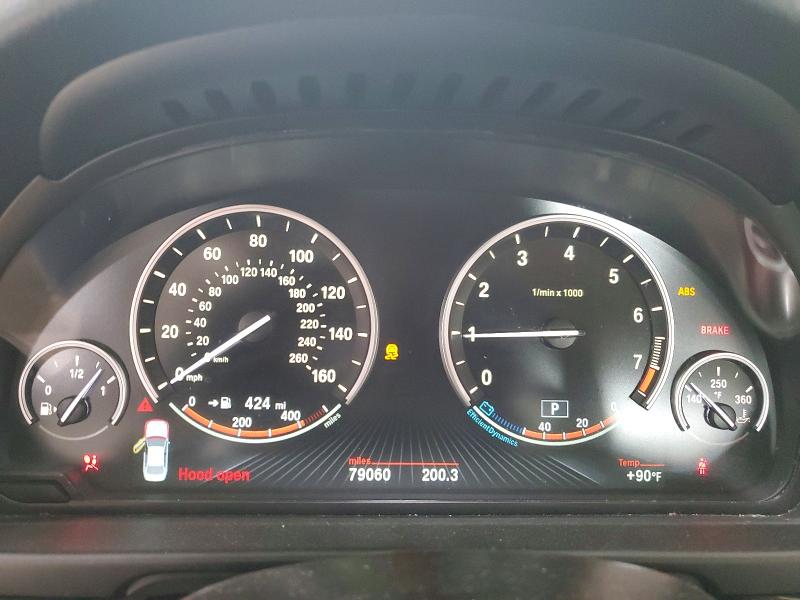 2016 BMW 5er VIN WBA5B3C5XGD549035 COPART salvage auction — FRONT END, Pa - Certificate Of Salvage, sold $5,300 on 2026-08-05 (photo 9)