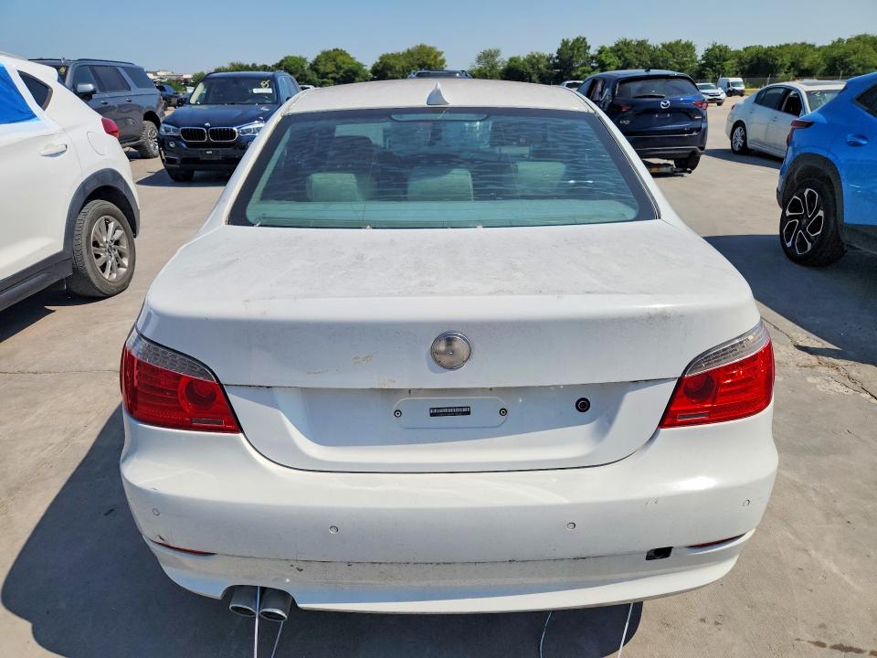 2008 BMW 5 series VIN WBANU53588CT05235 COPART salvage auction — SIDE, TX - CERTIFICATE OF TITLE (P), sold $300 on 2026-07-27 (photo 6)