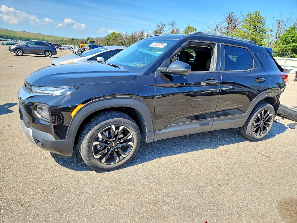 2021 Chevrolet Trailblazer VIN KL79MRSL9MB097178 COPART salvage auction — REAR END, Ny - Mv-907A Salvage Certificate, sold $3,600 on 2026-07-22 (photo 1)