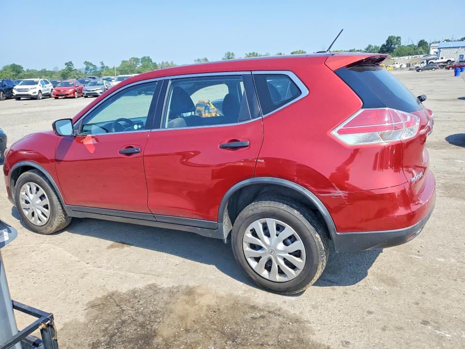 2016 Nissan Rogue VIN KNMAT2MV5GP621541 COPART salvage auction — FRONT END, Salvage Title, sold $1,150 on 2026-07-17 (photo 2)