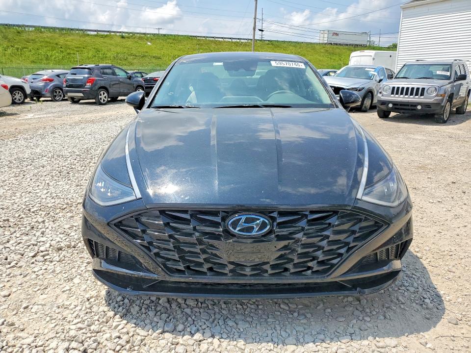 2021 Hyundai Sonata VIN 5NPEL4JA1MH083796 COPART salvage auction — HAIL, Oh - Cert Of Title-Salvage, sold $2,750 on 2026-07-22 (photo 5)