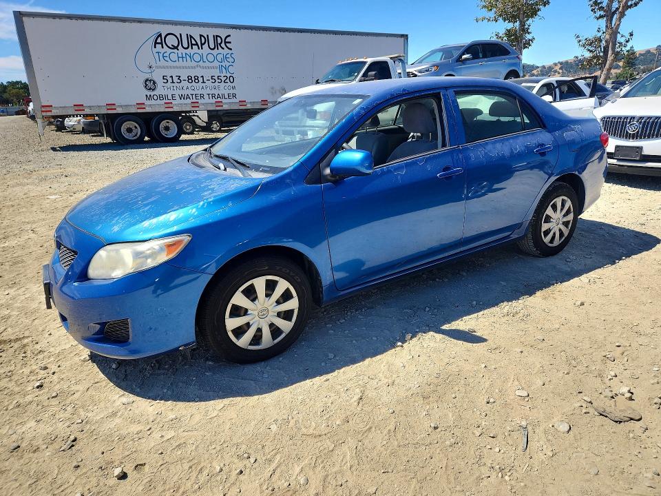 2010 Toyota Corolla VIN JTDBU4EE0AJ071588 COPART salvage auction — MINOR DENT/SCRATCHES, CA - DIS/DLR/EXP ONLY CLEAN TITLE, sold $1,000 on 2026-07-16 (photo 1)