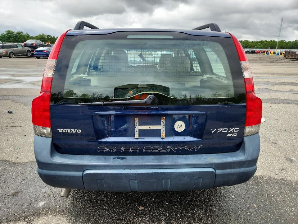2002 Volvo V70 VIN YV1SZ58D421067498 COPART salvage auction — FRONT END, Ny - Mv-907A Salvage Certificate, sold $400 on 2026-08-19 (photo 6)