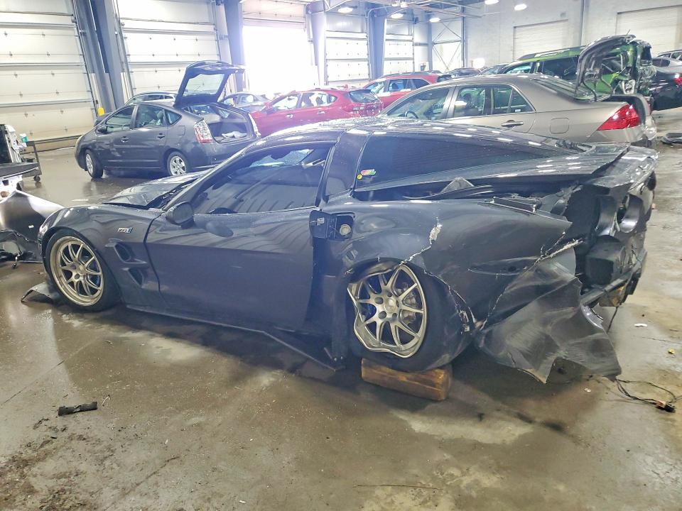 2010 Chevrolet Corvette VIN 1G1YN2DT6A5800707 COPART salvage auction — SIDE, Mn - Cert Of Title-Salvage, sold $43,000 on 2026-08-27 (photo 2)