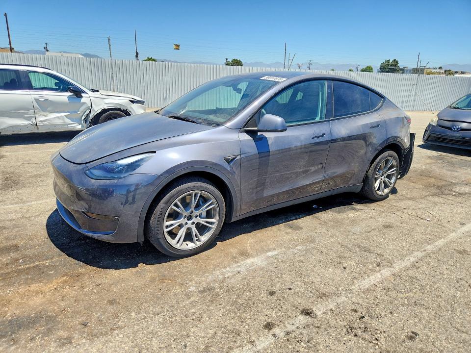2023 Tesla Model y VIN 7SAYGDEE8PF918877 COPART salvage auction — REAR END, CA - SALVAGE CERTIFICATE, sold $15,700 on 2026-07-24 (photo 1)