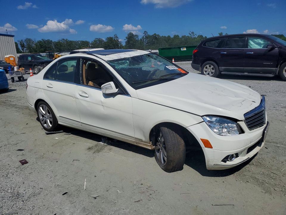 2008 Mercedes-benz C-klasse VIN WDDGF81X58F059552 COPART salvage auction — ALL OVER, Sc - Cert Of Title-Salvage, sold $400 on 2026-08-05 (photo 4)