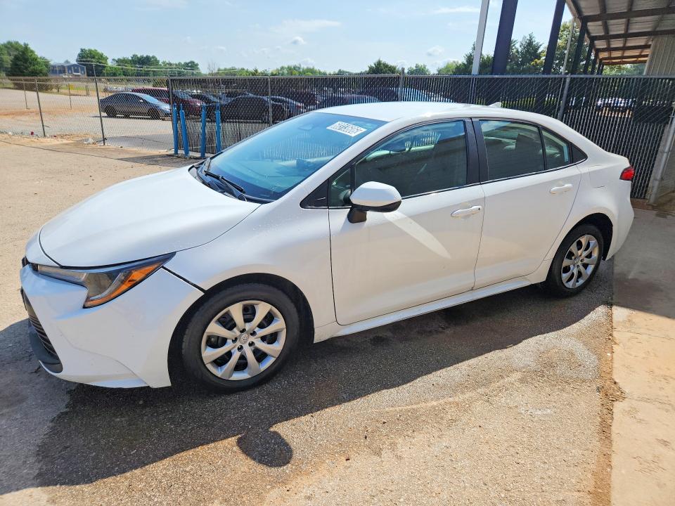 2023 Toyota Corolla VIN 5YFB4MDE3PP045962 COPART salvage auction — SIDE, MS - CERTIFICATE OF TITLE, sold $7,200 on 2026-08-25 (photo 1)