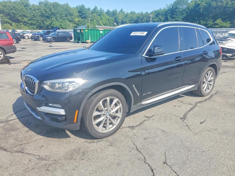 2018 BMW X3 VIN 5UXTR9C54JLC80909 COPART salvage auction — WATER/FLOOD, CT - CERT OF TITLE-SALVAGE, sold $650 on 2026-07-21 (photo 1)