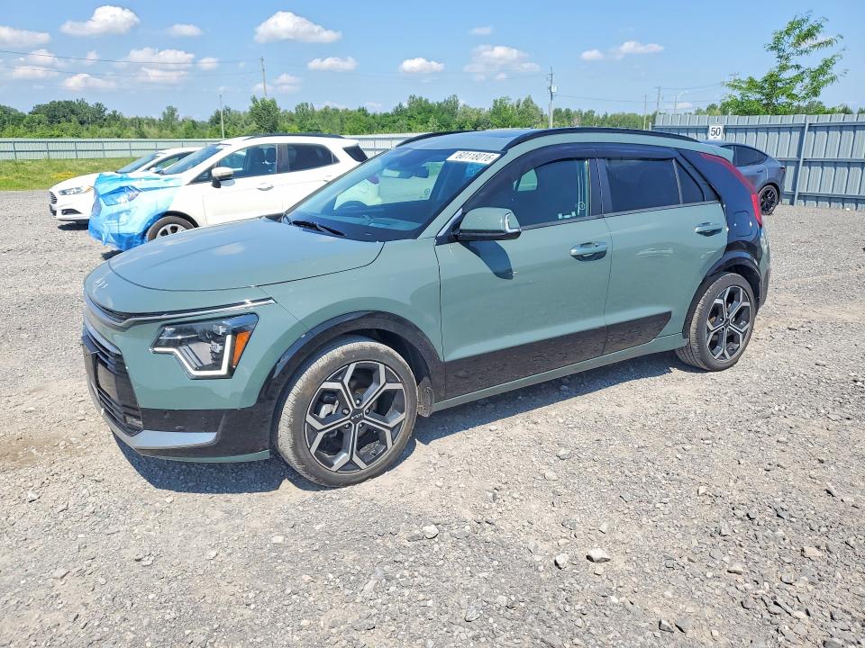 2025 Kia Niro VIN KNDCT3LE9S5222913 COPART salvage auction — WATER/FLOOD, ON - PERMIT IRREPAIRABLE, sold $2,050 on 2026-07-21 (photo 1)