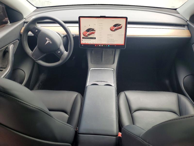 2022 Tesla Model y VIN 7SAYGDEE9NF432351 COPART salvage auction — FRONT END, Ca - Salvage Certificate, sold $5,200 on 2026-07-30 (photo 8)