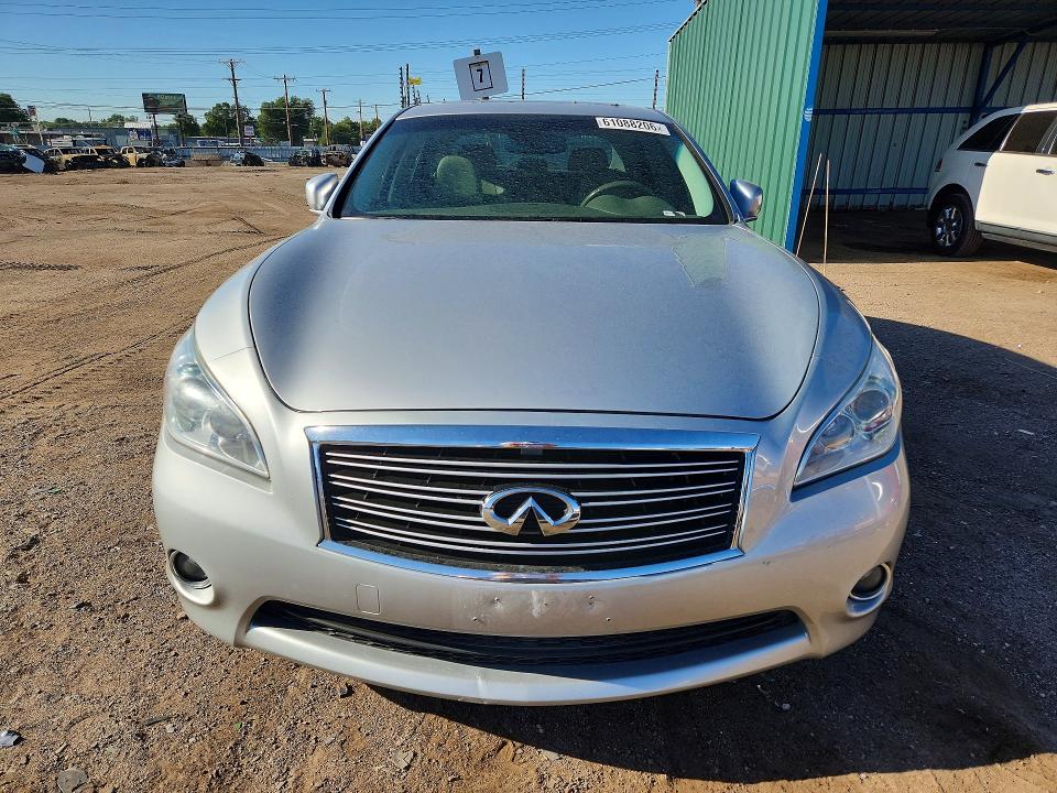 2013 Infiniti M VIN JN1BY1AR6DM602312 COPART salvage auction — HAIL, Co - Certificate Of Title, sold $350 on 2026-07-29 (photo 5)