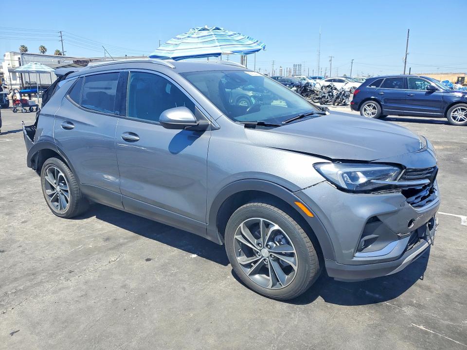 2021 Buick Encore VIN KL4MMGSL3MB165549 COPART salvage auction — REAR END, Ca - Salvage Certificate, sold $1,000 on 2026-09-02 (photo 4)