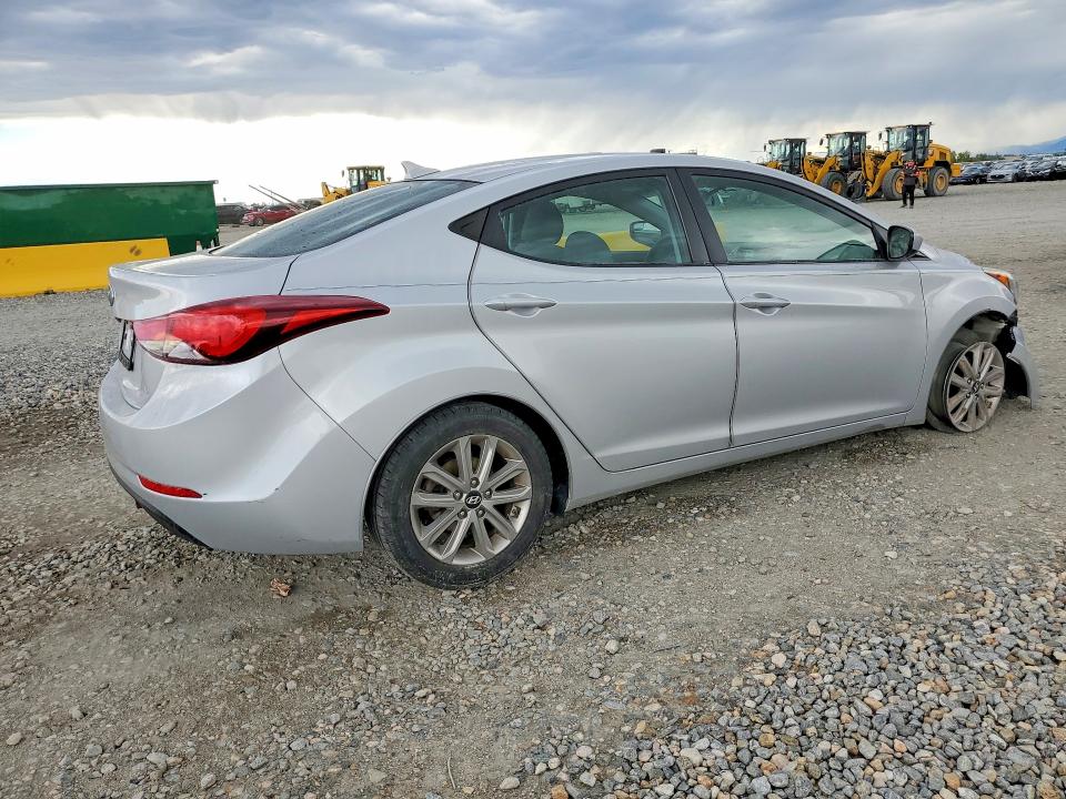 2014 Hyundai Elantra VIN 5NPDH4AE7EH492211 COPART salvage auction — FRONT END, Co - Public - Salvage Title, sold $325 on 2026-07-28 (photo 3)