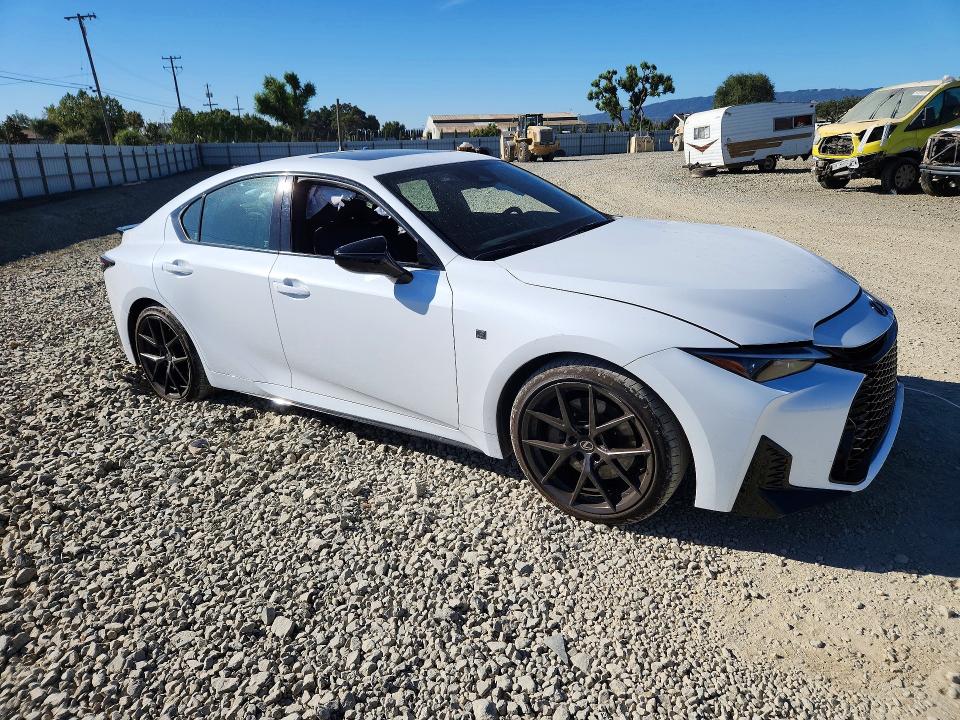 2026 Lexus Is VIN JTHBZ1B28T5101313 COPART salvage auction — FRONT END, Ca - Salvage Certificate, sold $24,400 on 2026-08-27 (photo 4)