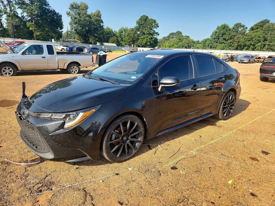 2022 Toyota Corolla VIN JTDEAMDE6NJ056252 — COPART salvage auction photo
