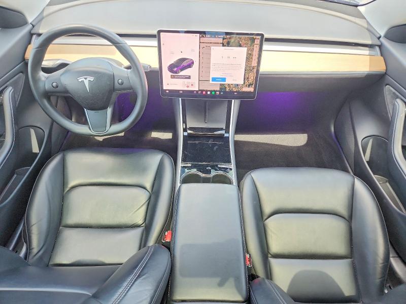 2019 Tesla Model 3 VIN 5YJ3E1EB4KF469112 COPART salvage auction — REAR END, Fl - Cert Of Title Slvg Rebuildable, sold $8,800 on 2026-07-15 (photo 8)