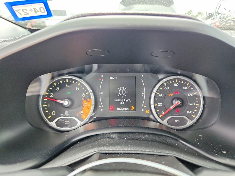 2015 Jeep Renegade VIN ZACCJABH0FPB62254 COPART salvage auction — FRONT END, TX - SALVAGE VEHICLE TITLE (P), sold $1,350 on 2026-07-31 (photo 9)
