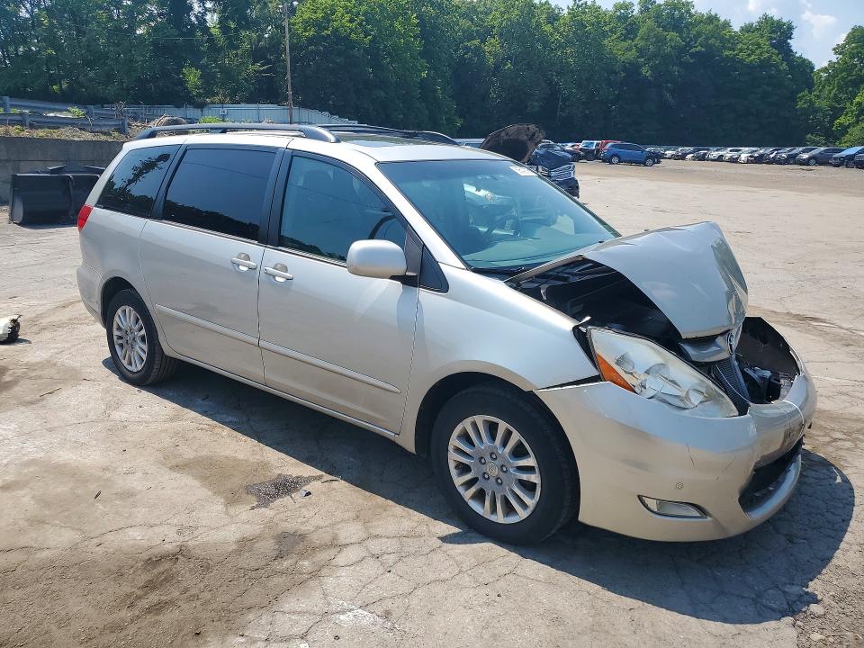 2010 Toyota Sienna VIN 5TDYK4CC0AS334375 COPART salvage auction — FRONT END, NY - MV-907A SALVAGE CERTIFICATE, sold $900 on 2026-07-16 (photo 4)