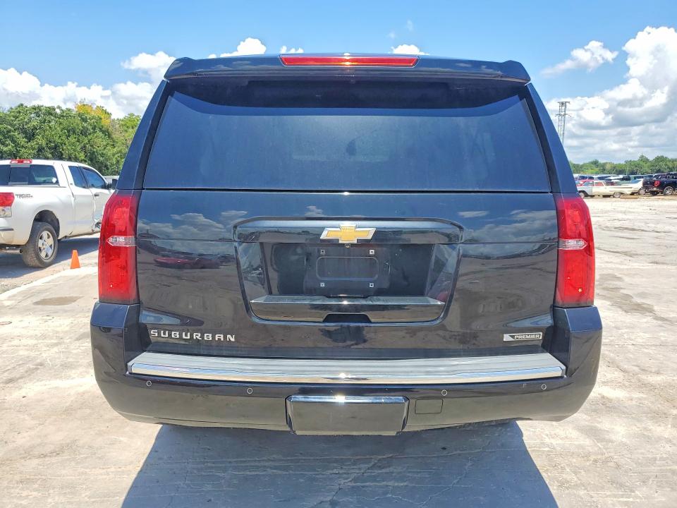 2018 Chevrolet Suburban VIN 1GNSKJKC3JR110092 COPART salvage auction — ALL OVER, OK - CERT OF TITLE-SALVAGE, sold $8,300 on 2026-08-27 (photo 6)