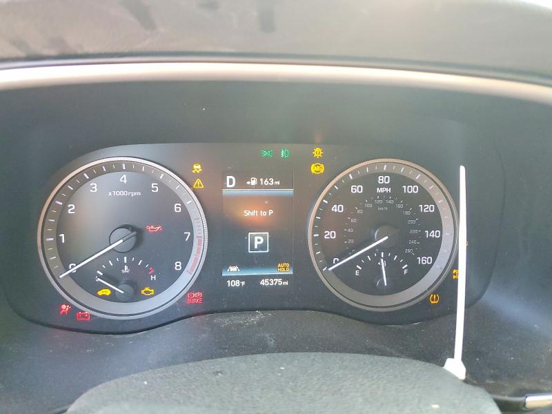 2021 Hyundai Tucson VIN KM8J3CAL6MU352922 COPART salvage auction — FRONT END, Mi - Scrap Certificate Of Title, sold $2,650 on 2026-07-31 (photo 9)
