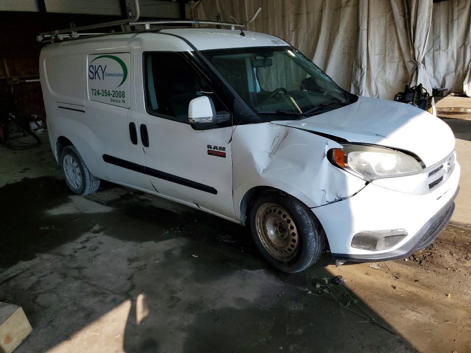2017 Ram Promaster city VIN ZFBERFBB2H6D57613 COPART salvage auction — SIDE, Pa - Certificate Of Salvage, sold $225 on 2026-07-22 (photo 4)