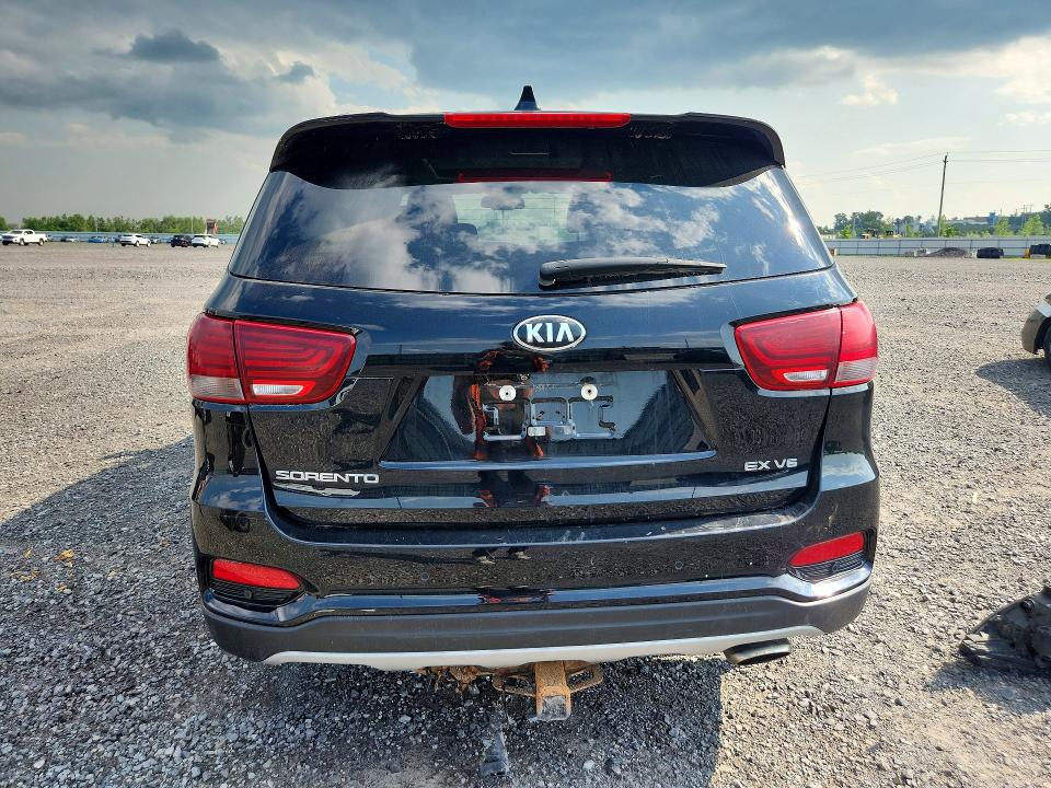 2019 Kia Sorento VIN 5XYPHDA50KG468039 COPART salvage auction — FRONT END, ON - PERMIT SALVAGE, sold $2,150 on 2026-07-21 (photo 6)