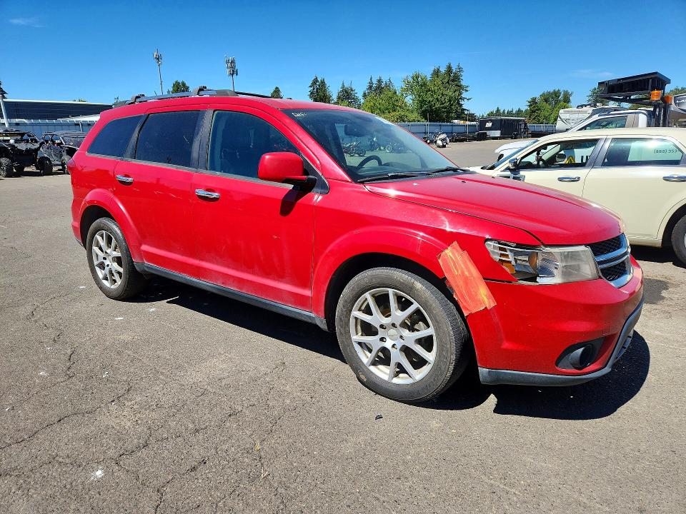 2017 Dodge Journey VIN 3C4PDDFG2HT595561 COPART salvage auction — FRONT END, Or - Certificate Of Title, sold $575 on 2026-07-27 (photo 4)