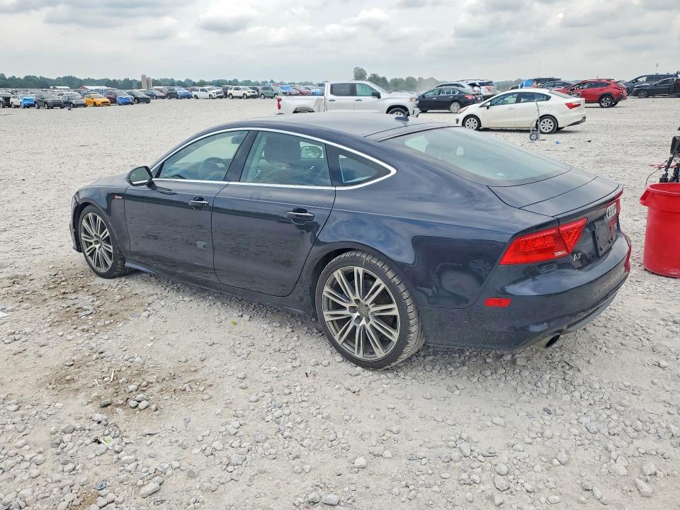 2014 Audi A7 VIN WAU2GAFC6EN012558 COPART salvage auction — FRONT END, Mi - Certificate Of Title, sold $950 on 2026-07-30 (photo 2)
